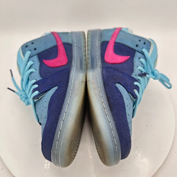 Nike SB Dunk Low Run The Jewels Men Sz 8.5 DO9404-400 Deep Royal Blue Pink Shoe - Picture 8 of 12